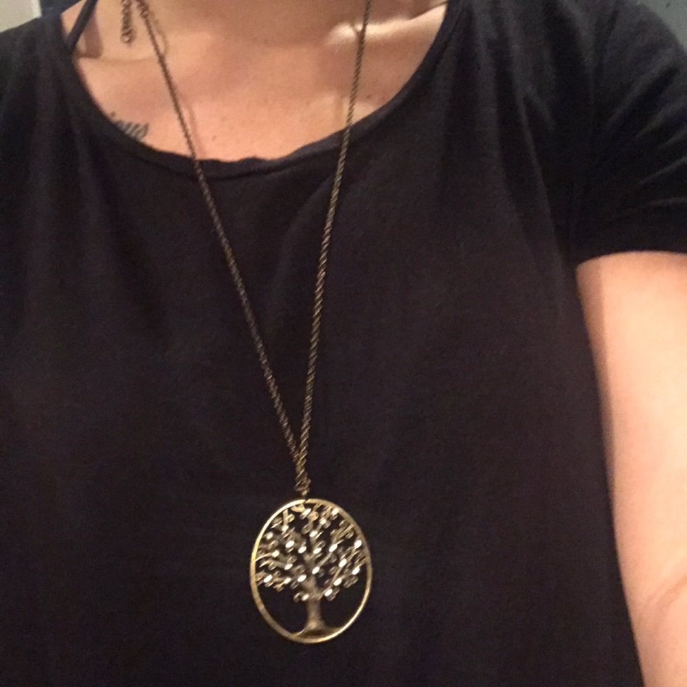 Tree necklace